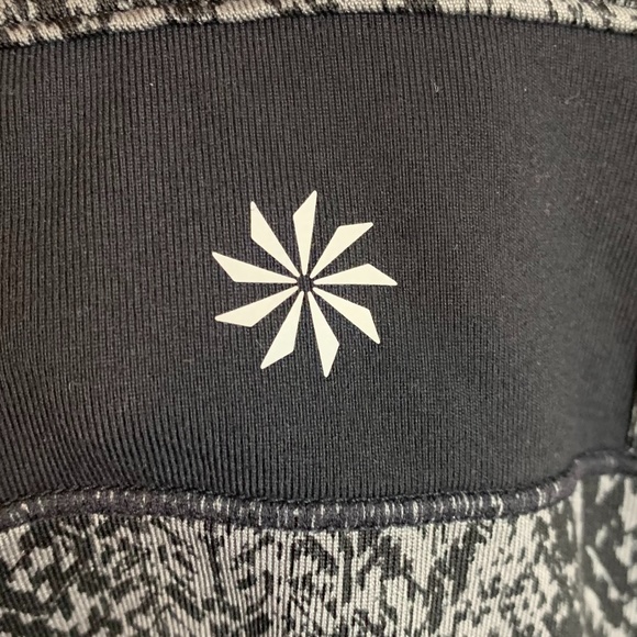 Athleta Black & Gray Prisma Strappy Back Tank Top - Picture 7 of 8